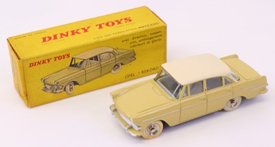 Lot 604 - French Dinky Toys 542 Opel Rekord in pale...