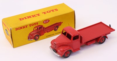 Lot 608 - Dinky Toys No. 422 Fordson Thames flat truck...