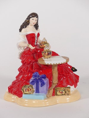 Lot 155 - A Royal Worcester porcelain figure 'Gypsy...