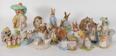 Lot 525 - A collection of Royal Albert Beatrix Potter...
