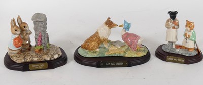 Lot 524 - A Beswick Beatrix Potter ceramic figure 'Kep...