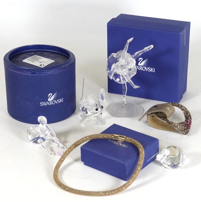 Lot 208 - A collection of Swarovski, to include a...