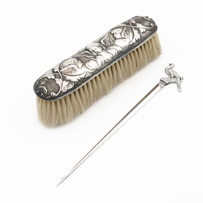 Lot 265 - An early 20th century silver letter-opener,...