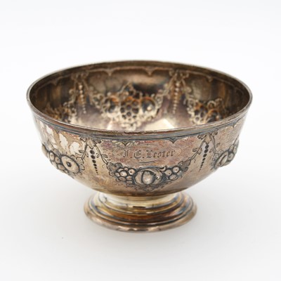 Lot 273 - A Victorian silver pedestal sugar bowl,...