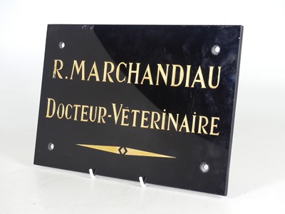 Lot 9 - An early 20th century French vitrolite...