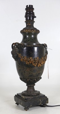 Lot 11 - A 19th century bronze-mounted marble urn table...