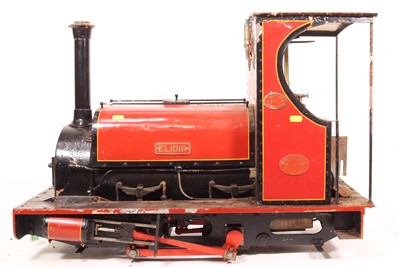 Lot 31 - 5 inch gauge narrow gauge 0-4-0 saddle tank...