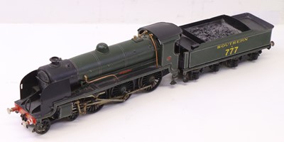 Lot 172 - 0 gauge coarse scale 3-rail 4-6-0 King Arthur...