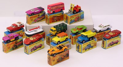 Lot 831 - Matchbox Superfast group of 14 to include a No....