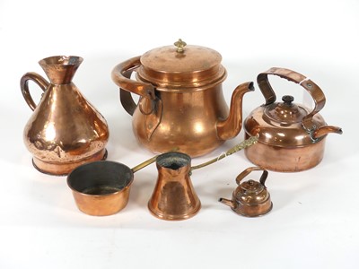 Lot 80 - A collection of metalware, to include a 19th...