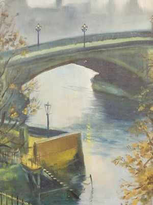 Lot 1001 - Attributed to Anthony Mendleson - River scene...