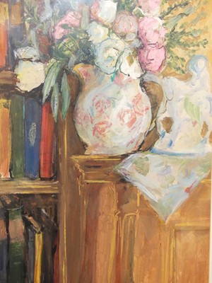 Lot 1011 - Kate Rhodes (contemporary) - Roses with the...