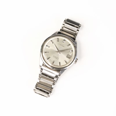 Lot 329 - A gentleman's Seiko Sea Lion C22 steel cased...
