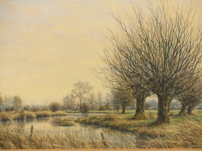 Lot 1028 - Michael Pettersson (b.1939) - The Stour near...