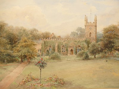 Lot 1040 - Charles Whymper (1853-1941) - Boxworth Church...