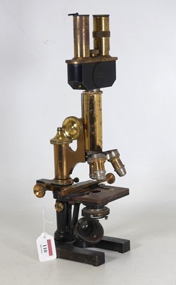 Lot 110 - An Ernst Leitz Wetzlar lacquered brass...