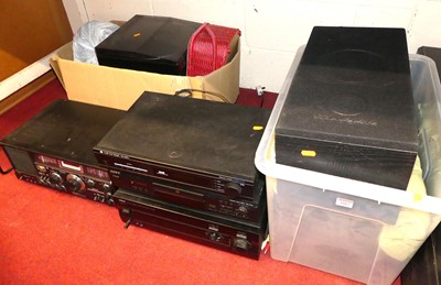 Lot 1082 - Hifi equipment comprising National Panasonic...