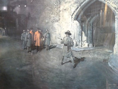 Lot 1083 - Terence Cuneo (1907-1996) - pencil signed...