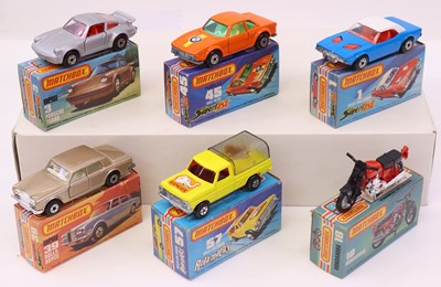 Lot 781 - Matchbox Superfast group of six to include a...