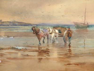 Lot 1116 - Arthur Netherwood (1864-1930) - Bringing in...