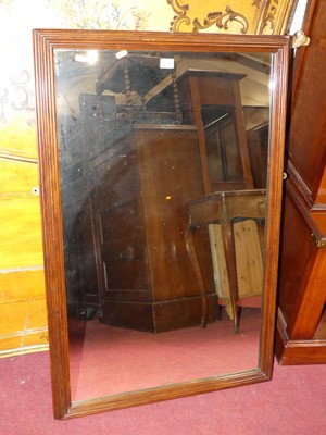 Lot 1143 - Three various early 20th century wall mirrors,...