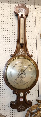 Lot 1165 - A mid-Victorian rosewood and mother of pearl...