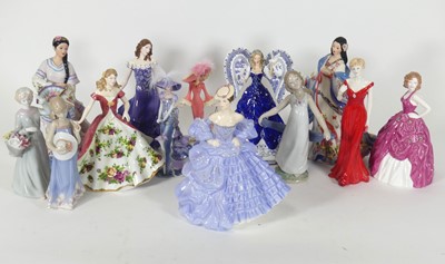 Lot 118 - A Royal Doulton porcelain figure of a lady...