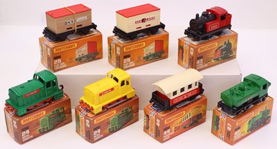 Lot 787 - Matchbox Superfast 75 series group of seven to...