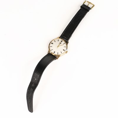 Lot 331 - A Tissot gent's 9ct gold cased manual wind...
