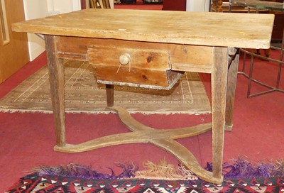 Lot 1310 - A circa 1800 provincial joined pine and oak...