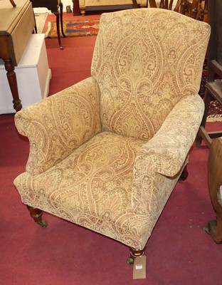 Lot 1330 - A late Victorian rosewood framed and later...
