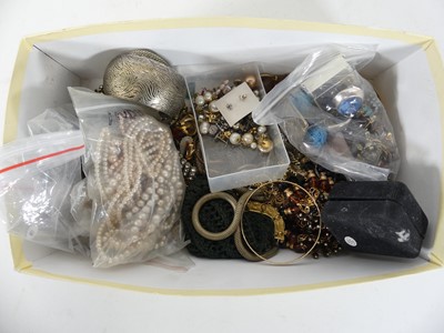 Lot 441 - A collection of costume jewellery, to include...