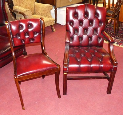 Lot 1338 - A contemporary Gainsborough style mahogany...