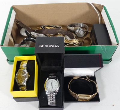 Lot 442 - A collection of watches, to include Sekonda,...