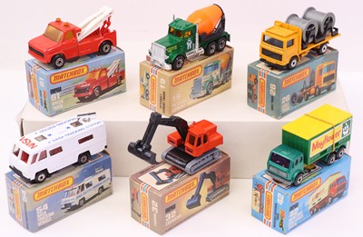 Lot 792 - Matchbox Superfast 75 series group of six to...