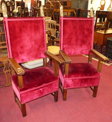 Lot 621 - A pair of 19th century Spanish provincial...