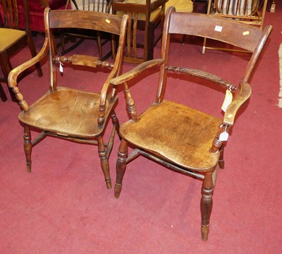 Lot 1351 - An early 20th century East Anglian elm and...