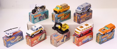 Lot 795 - Matchbox Superfast 75 series group of eight to...