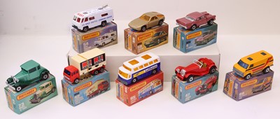 Lot 797 - Matchbox Superfast 75 series group of eight to...