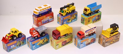 Lot 798 - Matchbox Superfast 75 series group of eight to...