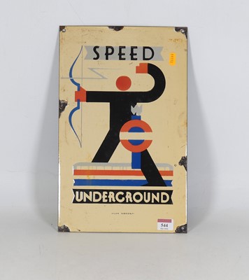 Lot 544 - A reproduction enamelled advertising sign for...
