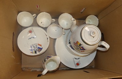 Lot 562 - Six boxes of miscellaneous items to include...