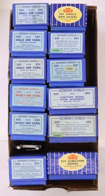 Lot 377 - Hornby-Dublo electrically operated semaphore...