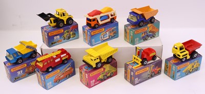 Lot 800 - Matchbox Superfast 75 series group of eight to...