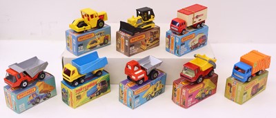 Lot 804 - Matchbox Superfast 75 series group of eight to...