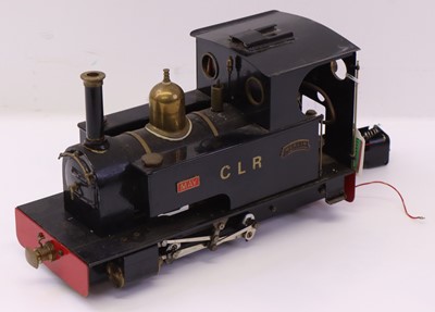 Lot 40 - G gauge 35mm narrow gauge live steam Merlin...