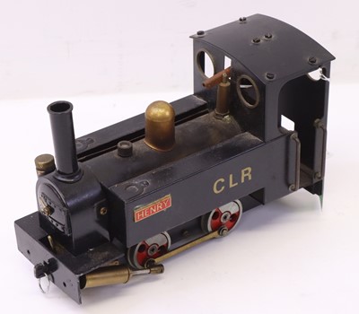 Lot 41 - Modified Mamod SL1 0-4-0 loco, spirit fired,...
