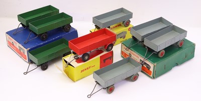 Lot 649 - Dinky Toys group of large trailers, to include...