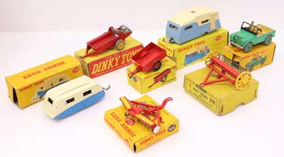 Lot 716 - Dinky Toys group of seven to include a no.340...