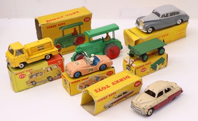 Lot 717 - Dinky Toys group of 6 models to include a...